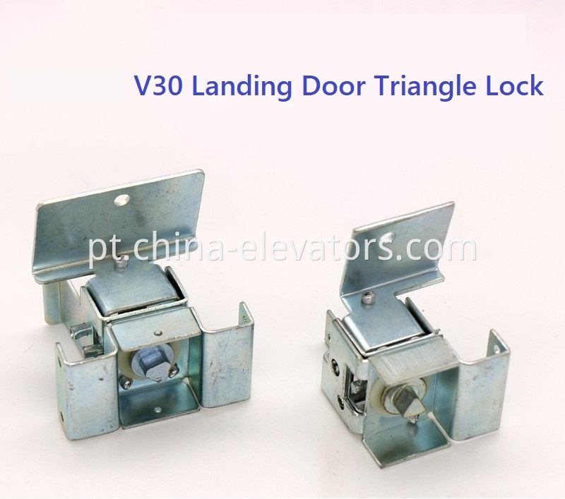 V30 Triângulo da porta de pouso trava para elevadores Schindler 3300 V30 Landing Door Triangle Lock for Schindler 3300 Elevators